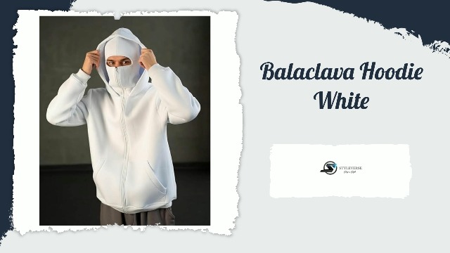 Buy Styleverse Balaclava Hoodie Full Zipup Mask (in, Alpha, S